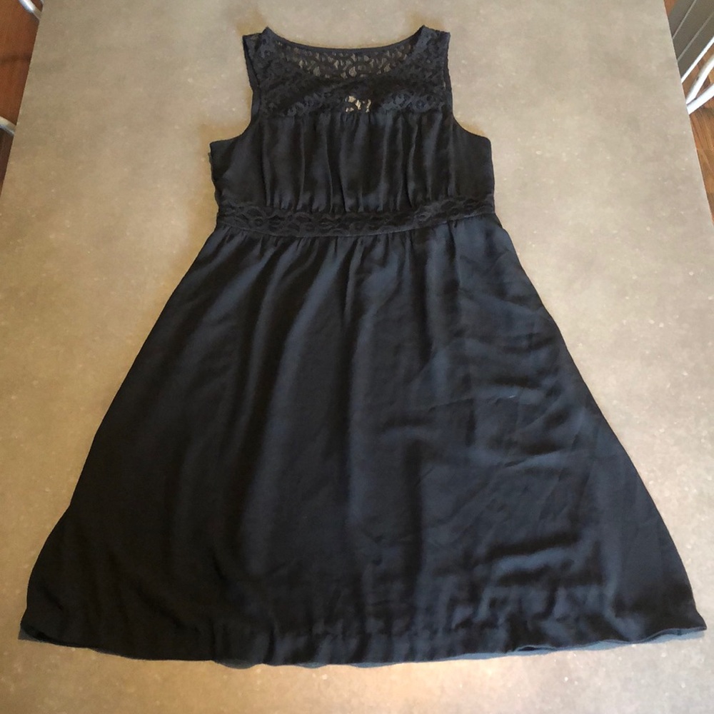 HD in Paris Anthropologie Black Tank Dress